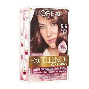 Excellence Crème Coloration 5.6 Châtain clair auburn