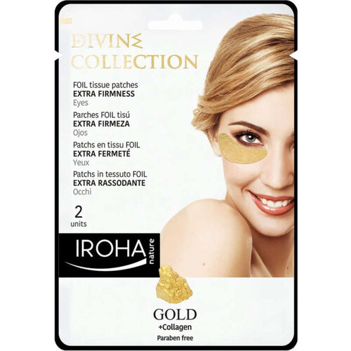 Iroha Nature patchs yeux anti-âge gold x2