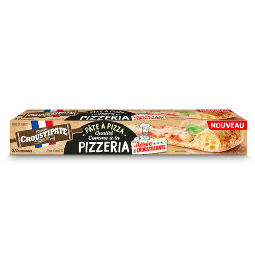 Croustipate Nouveau pâte à pizza 300g