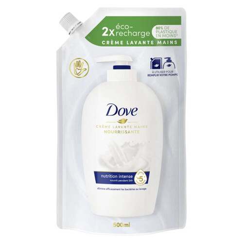 Dove Savon Liquide Mains Original Soin Des Mains Recharge 500Ml