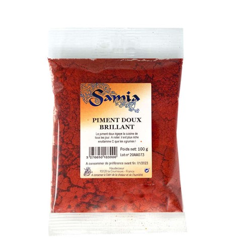 Samia Piment doux brillant 100g