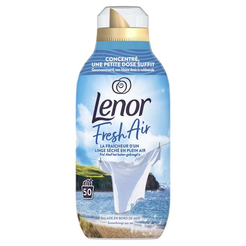 Lenor Fresh Air Adoucissant Balade en bord de mer 50 lavages