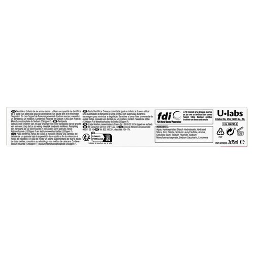 [Para] Fluocaril Dentifrice Blancheur Bi-Fluoré 145mg Lot 2x75ml
