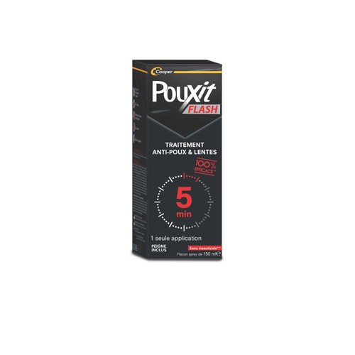 Pouxit Flash Lotion Traitement anti-poux  150ml