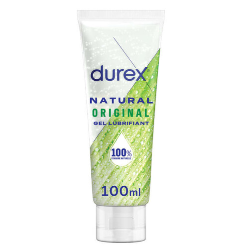 Durex Gel Lubrifiant Intime Naturel Confort Base Eau 100ml