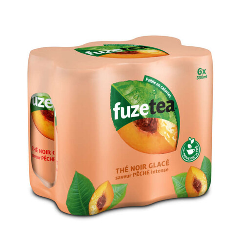 Fuzetea Thé Pêche 6x33cl