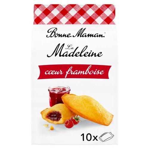 Bonne Maman 12 Madeleines Framboise 300g
