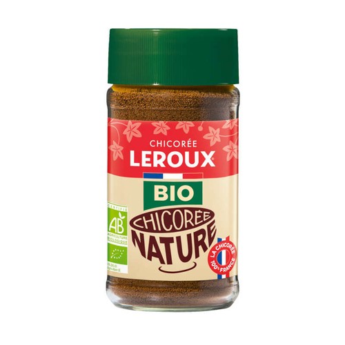 Leroux Chicorée Soluble Nature, Bio 100g