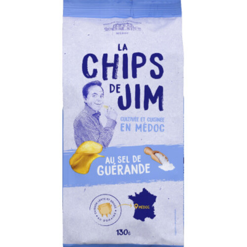 Chips de Jim Chips au Sel de Guérande 130g