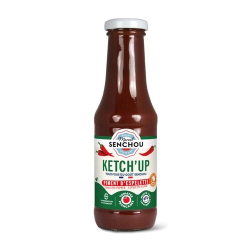 Senchou Ketchup tomate au piment d'espelette 360g