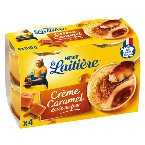 La Laitière Crèmes caramel 4 x 100g