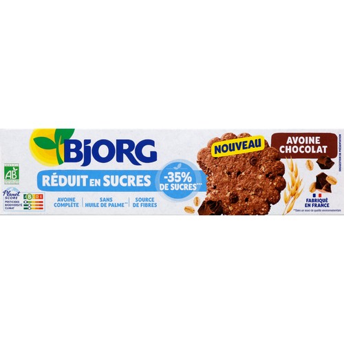 Bjorg Biscuit Avoine Chocolat 120g