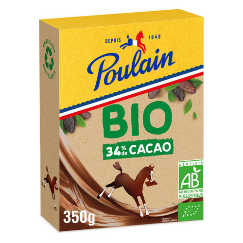 Poulain Chocolat En Poudre Bio 350G