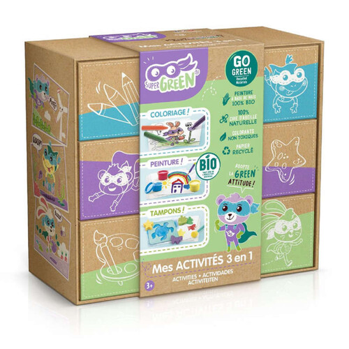 Canal Toys kit 3 activités créatives 100% bio