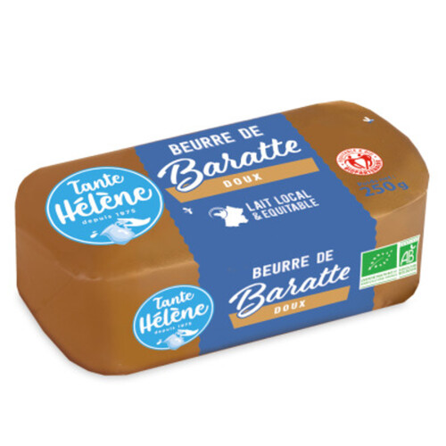 [Par Naturalia] Tante Hélène Beurre de Baratte Doux Bio 250g