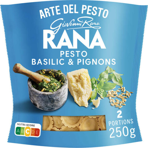 Rana Pâtes Fraiches Girasoli Pesto Basilic et Pignons 250g