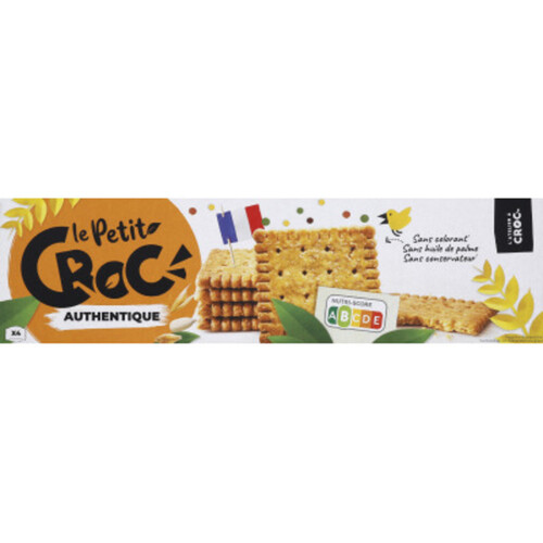 Le Petit Croc authentique x4 sachets 120g