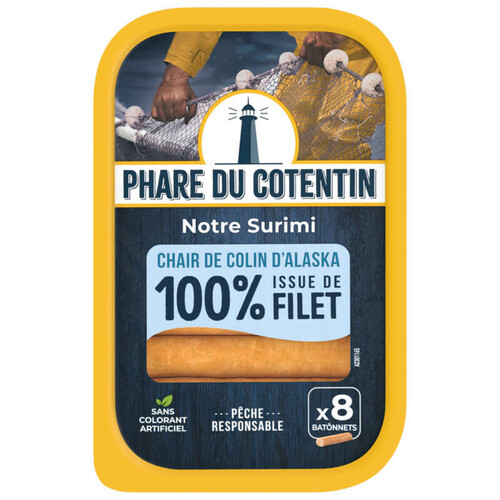 Phare du Cotentin surimi en batônnets x8 -128g