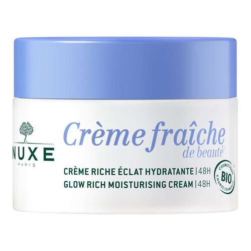 [Para] Nuxe crème fraîche de beauté riche éclat hydratante bio 50ml