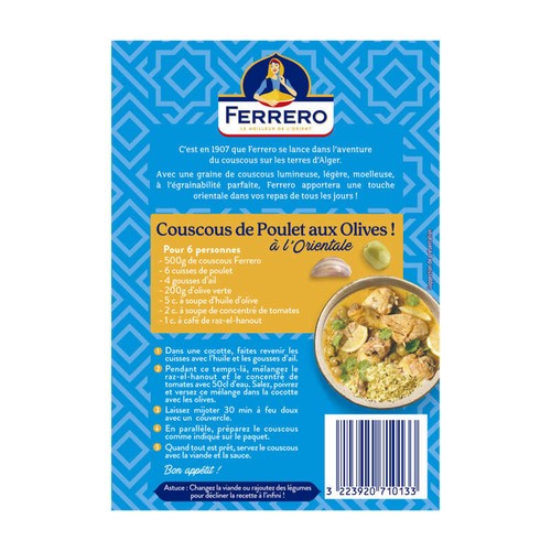 Ferrero Couscous Fin 500g