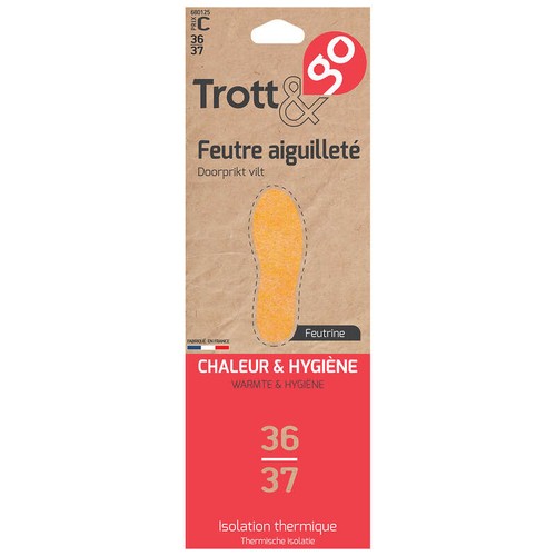 La Brosse et Dupont Trott & Go Semelles 36/37 Feutre Aiguilleté