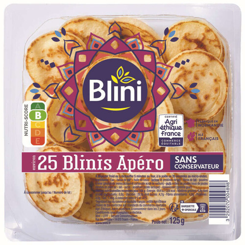 Blini Blinis Apero 125G