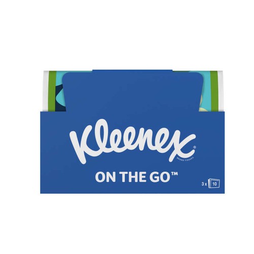 Kleenex® Etuis Portefeuilles 3x10 mouchoirs
