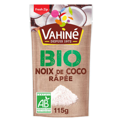 Vahiné Noix De Coco Rapée, Bio 115g