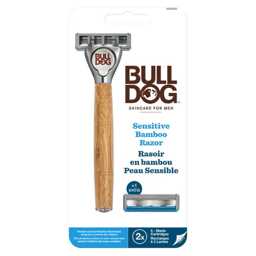 Bulldog Rasoir en Bambou Pour Peau Sensible 