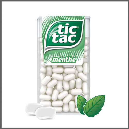 Tic Tac Menthe Étui De 100 - 49G