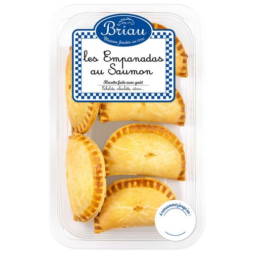 Maison Briau les empanadas au saumon fumé 160g