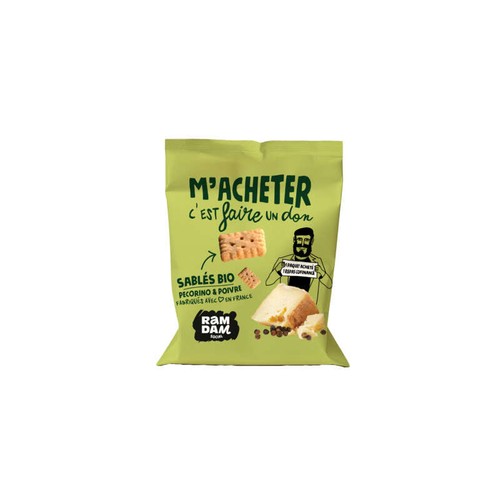 Ramdam Sablés apéritif jambon poivre Bio 100g