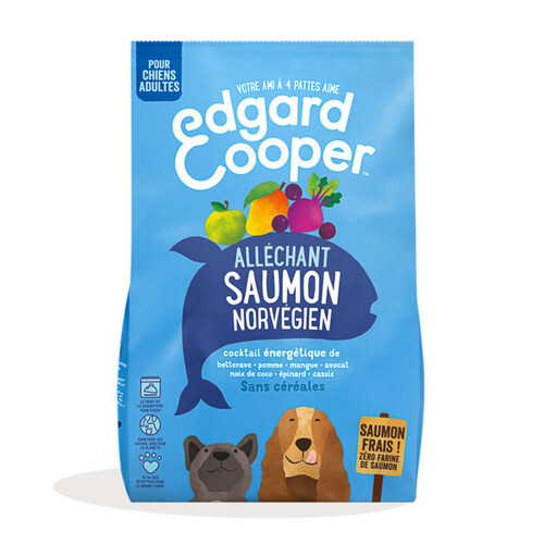 Edgar Cooper Croquettes Saumon Norvégien 1Kg