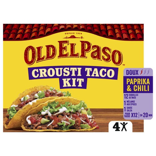 Old El Paso Crousti Taco Kit 287g