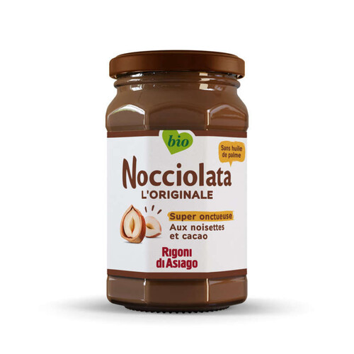 Rigoni Di Asiago Nocciolata Pâte à Tartiner Cacao et noisettes Bio 250g