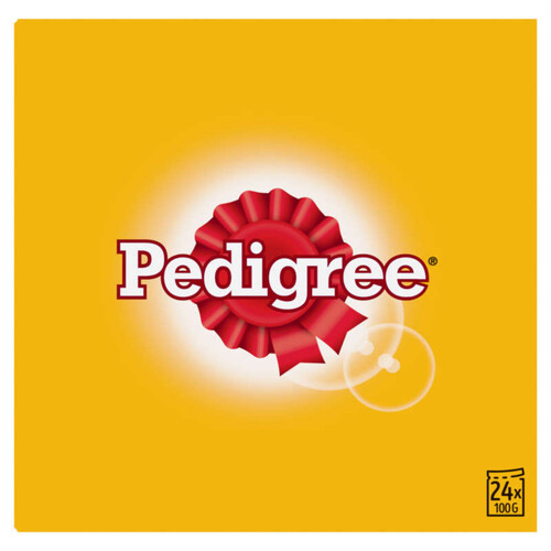 Pedigree Sachets fraîcheur en sauce petit chien 24x100g