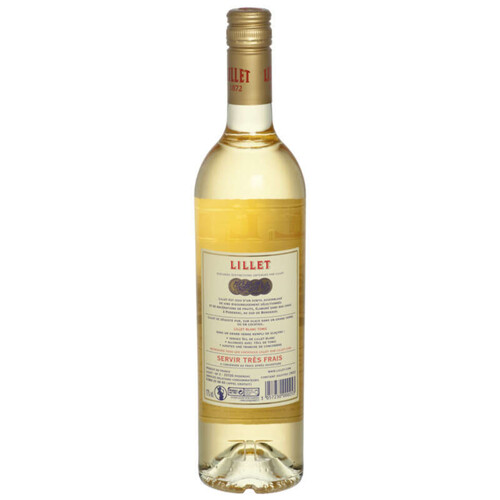 Lillet Apéritif à Base De Vin Blanc 75cl