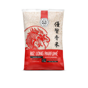Riz du monde Riz Long Blanc Dragon 5kg