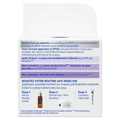 Nivea Crème visage jour Anti-Rides Q10 50ml