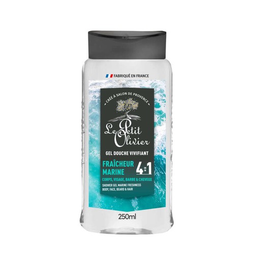 Le Petit Olivier  Gel Douche Fraîcheur Marine 4en1 250ml