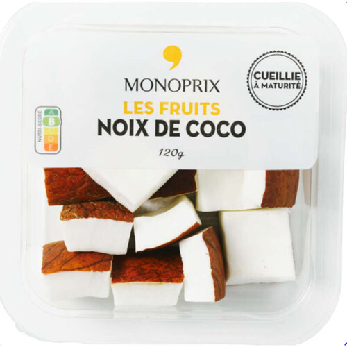 Monoprix noix de coco cueillie à maturité 120g