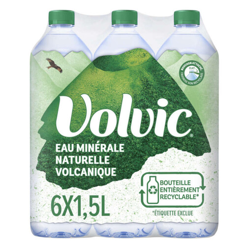 Volvic eau minérale naturelle 6x1,5L