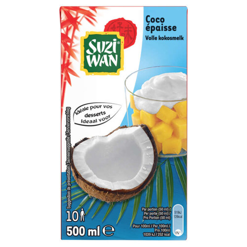 Suzi Wan Crème De Coco 500Ml