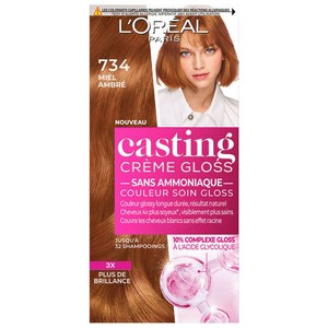 Casting Creme Gloss Coloration 7.34 Miel ambré