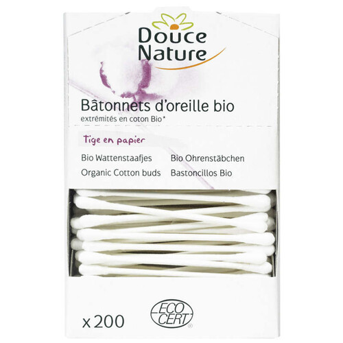[Par Naturalia] Douce Nature Bâtonnets d'oreille Bio 200g