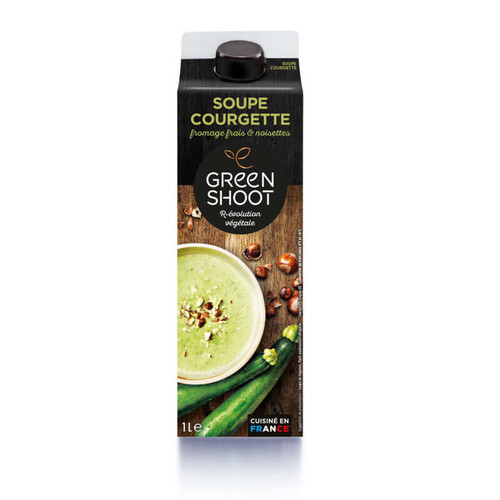 Greenshoot Soupe Courgette Parmesan & Noisettes 1 L