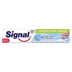 Signal Dentifrice Protection Caries calcium& fluor actifs 75ml