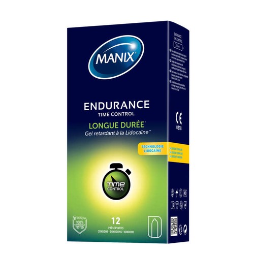 Manix endurance time control longue durée x12