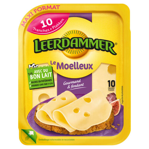 Leerdammer Le Moelleux Tranches x10 250g