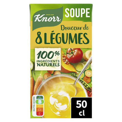 Knorr Soupe Douceur de 8 Légumes à la Crème Fraîche 50cl